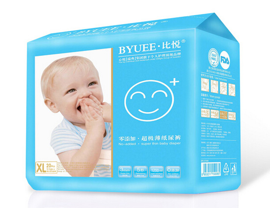 比悅超級薄紙尿褲XL碼20片