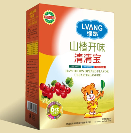 綠昂山楂開(kāi)胃清清寶