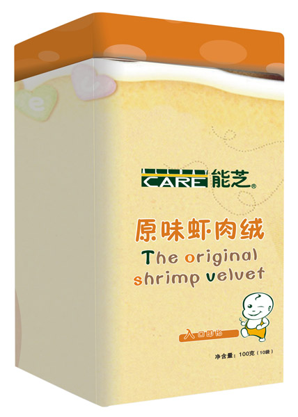 能芝原味蝦肉絨