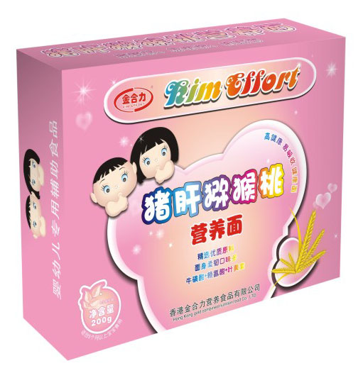 金合力豬肝獼猴桃營養(yǎng)面