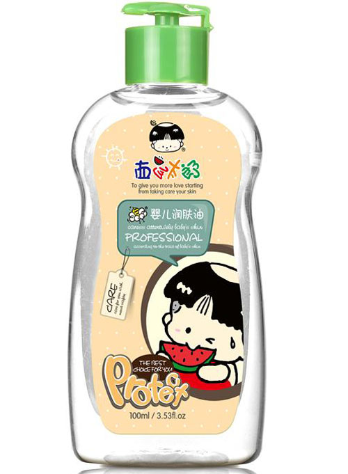 西瓜太郎嬰兒潤膚油100ml