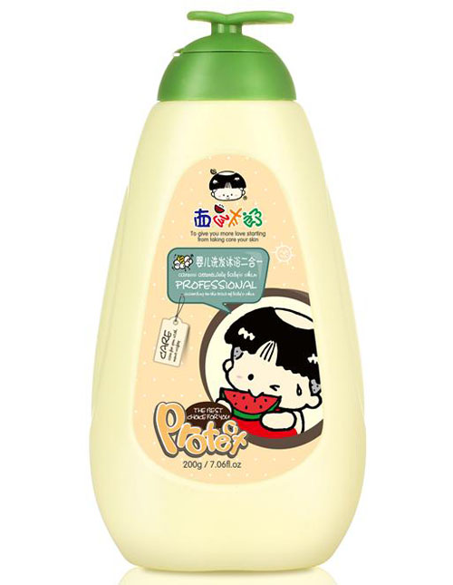 西瓜太郎嬰兒洗發(fā)沐浴露二合一200g