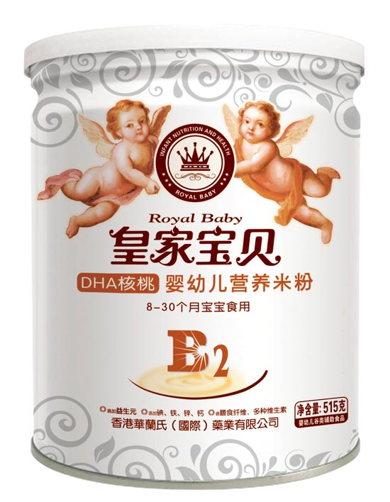 皇家寶貝515克米粉-DHA核桃