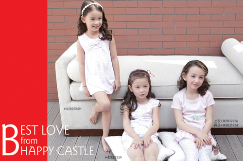 快樂城堡女童套裝