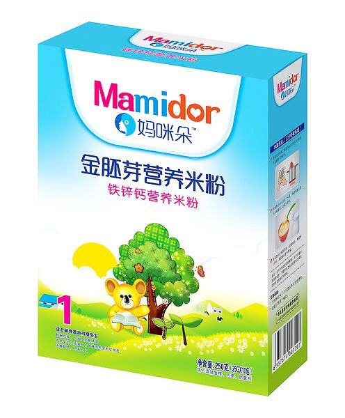 媽咪朵金胚芽鐵鋅鈣營(yíng)養(yǎng)米粉(盒裝)