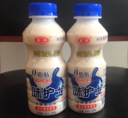 益彤味護士0脂肪乳酸菌飲料