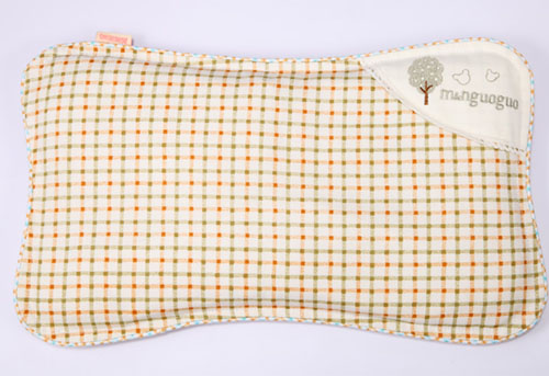 咪呢果果嬰幼兒護型全棉功能枕3個月-1歲