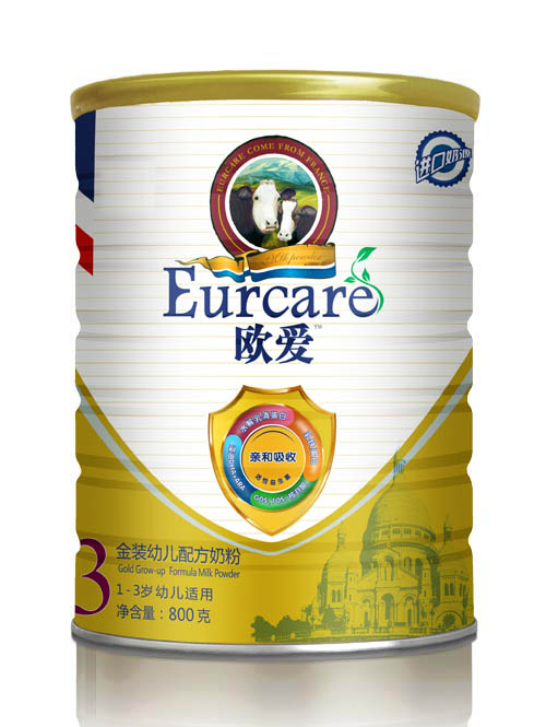 歐愛金裝系列進口奶粉3段