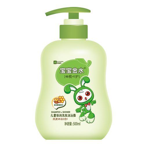 寶寶金水兒童倍潤(rùn)洗發(fā)沐浴露500ML