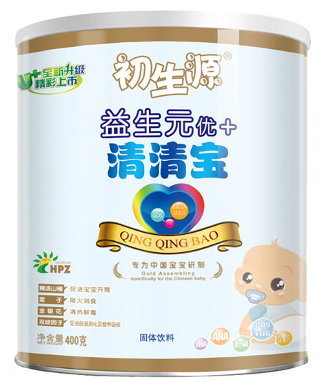 初生源益生元優(yōu)+清清寶聽(tīng)裝400g