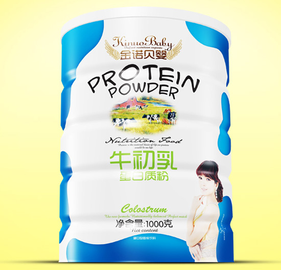 金諾貝嬰牛初乳蛋白質粉鐵聽