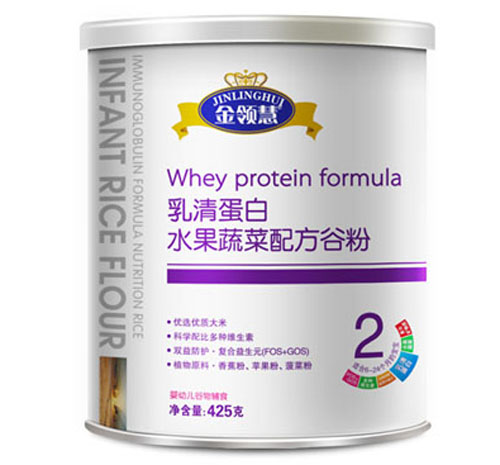 金領慧水果蔬菜配方乳清蛋白谷粉
