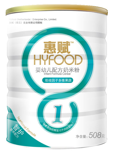惠賦yingye雙歧因子多維果蔬配方奶米粉