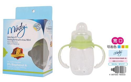 ���،����pɫ�ֱ��Ԅ�PP��ƿ(�}����)180ML