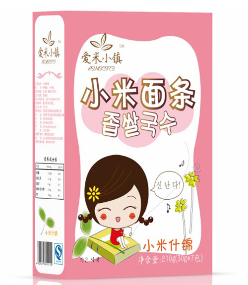 愛(ài)米小鎮(zhèn)什錦小米面條