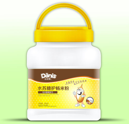 達(dá)尼斯五谷粗糧水蘇糖護(hù)暢米粉3段