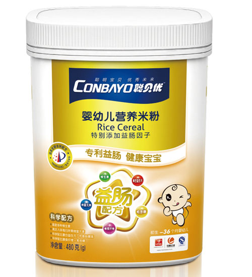 聰貝優(yōu)益腸嬰幼兒營(yíng)養(yǎng)米粉聽(tīng)裝
