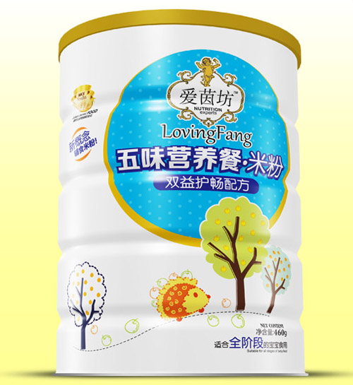 愛茵坊雙益護(hù)暢五味營養(yǎng)餐米粉鐵聽