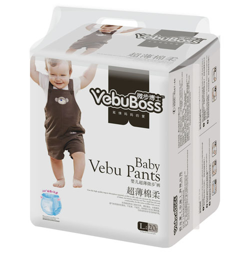 微步博士嬰兒超薄微步褲L碼