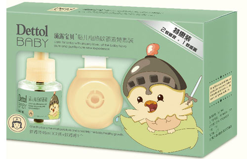 滴露寶貝嬰兒電熱蚊香液特惠裝2液+1器