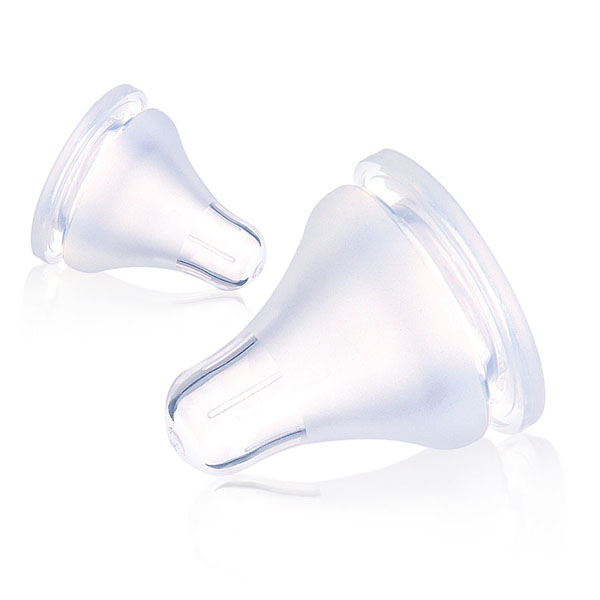 貝樂(lè)嘉標(biāo)口實(shí)感硅膠奶嘴兩只裝