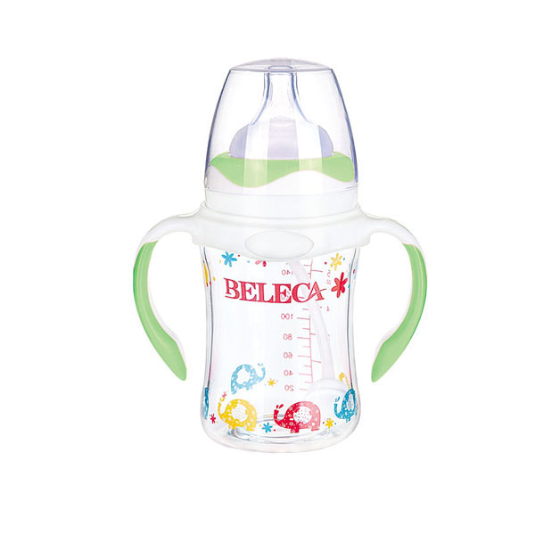 貝樂嘉雙層防爆防摔嬰兒奶瓶