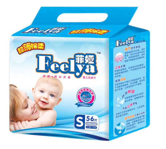 菲婭超薄棉柔嬰兒紙尿片S56片