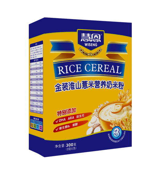 慧恩300克金裝淮山薏米營養(yǎng)奶米粉