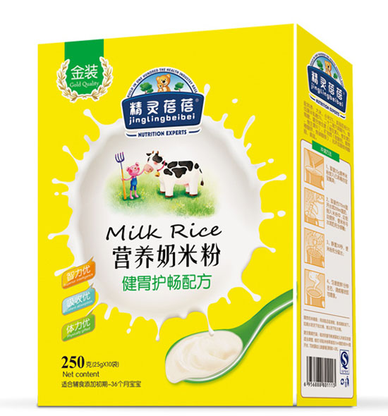 精靈蓓蓓健胃護(hù)暢配方營(yíng)養(yǎng)奶米粉