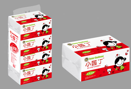 小園丁yinge親膚專(zhuān)用棉爽巾卡通
