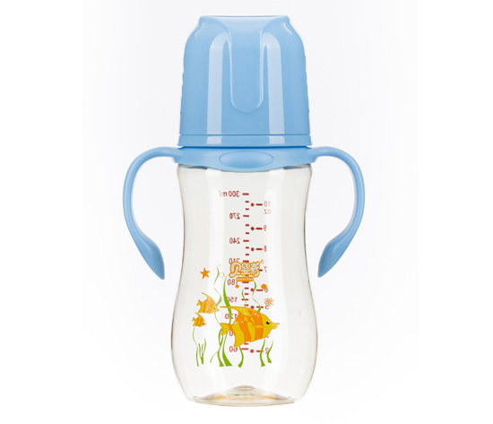 貝嬰奇300ML寬口自動PPSU奶瓶藍(lán)