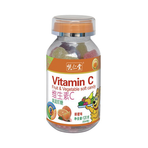 120克悅仁堂維生素C果蔬軟糖