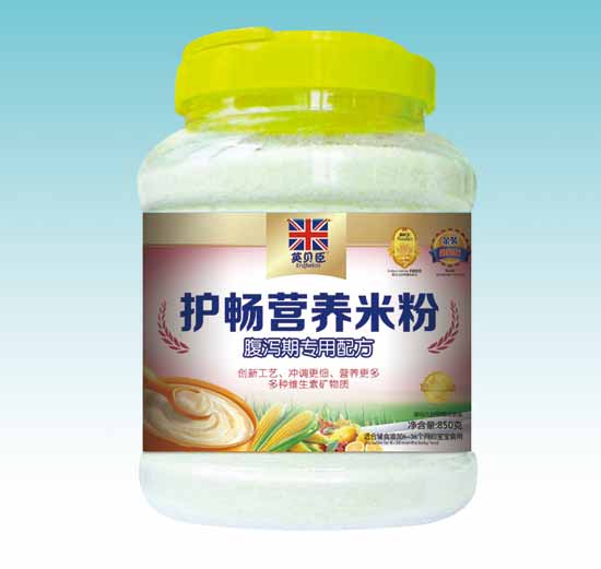 英貝臣腹瀉期專(zhuān)用配方護(hù)腸米粉
