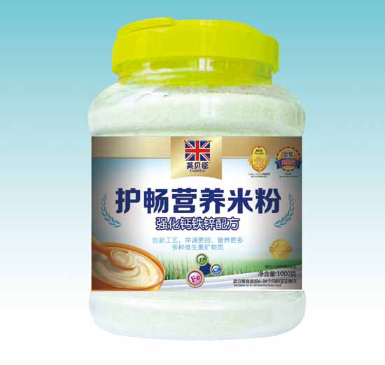 英貝臣強化鈣鐵鋅配方護腸米粉