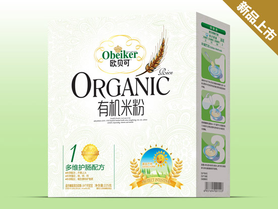 歐貝可多維護腸有機米粉盒裝