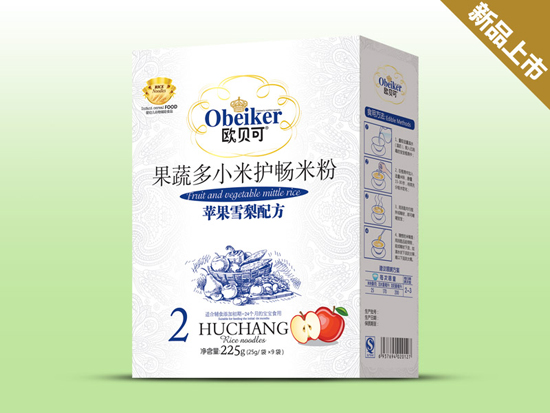 歐貝可蘋(píng)果雪梨配方盒裝