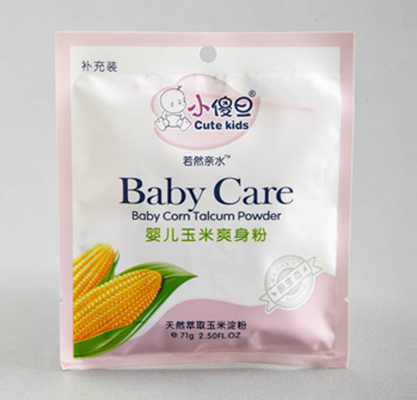 小傻旦yinge玉米爽身粉 71g