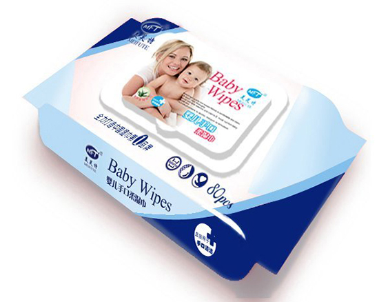 美芙特yinge手口柔濕巾80片蓋裝藍(lán)