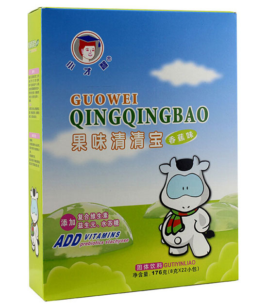 小才智果味清清寶香蕉味盒裝