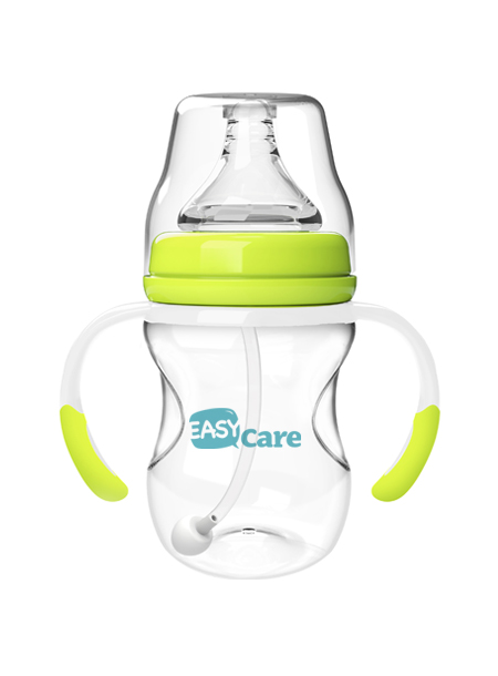 伊斯卡爾160mlPP自動(dòng)寬口徑奶瓶(綠)