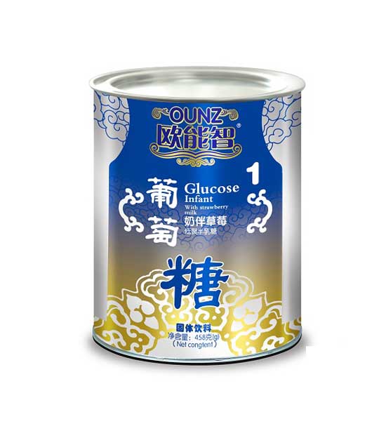 歐能智聽(tīng)裝奶伴草莓葡萄糖