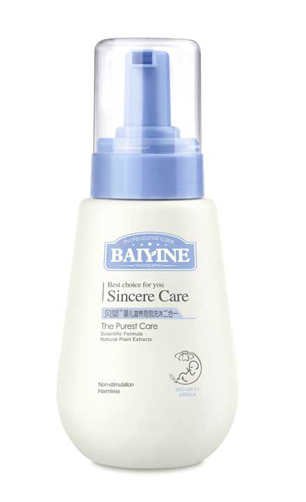 貝嬰yinge滋養(yǎng)泡泡洗沐二合一300ml