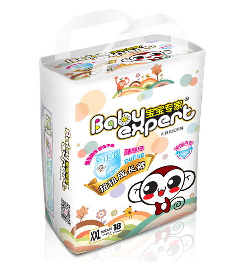 寶寶專家扭扭成長褲XXL碼18片