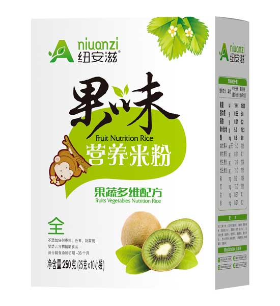 紐安滋果蔬多維配方果味營(yíng)養(yǎng)米粉(盒)