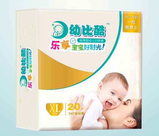 幼比酷360°拉拉褲XL碼20片