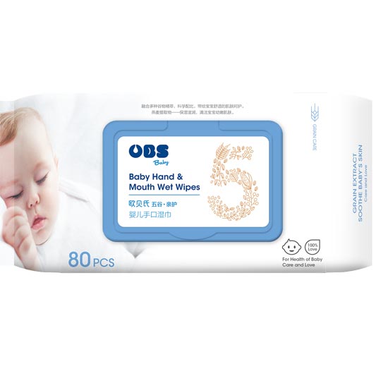 歐貝氏嬰兒手口濕巾(單包)