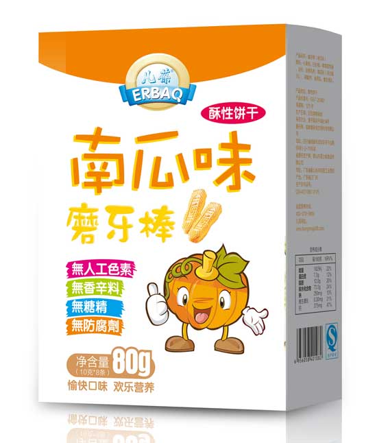 兒葆南瓜味磨牙棒