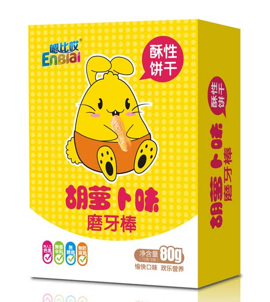 嗯比哎胡蘿卜味磨牙棒