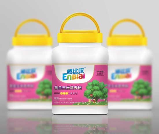 嗯比哎蛋白質(zhì)DHA+鐵配方黃金玉米營(yíng)養(yǎng)粉