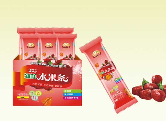 兒葆紅棗水果條